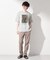 モノクロ フォトグラフィー 半袖Tシャツ 洗濯機OK