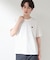 メッシュ五分袖カーディガン＋半袖Tシャツ セットアイテム 洗濯機OK