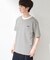 COOLボーダー 半袖Tシャツ 接触冷感／洗濯機OK