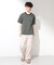 COOLボーダー 半袖Tシャツ 接触冷感／洗濯機OK