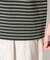 COOLボーダー 半袖Tシャツ 接触冷感／洗濯機OK
