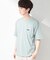 ワンポイント刺繍 半袖Tシャツ 洗濯機OK