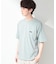 ワンポイント刺繍 半袖Tシャツ 洗濯機OK