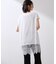 レース切替 ロングTシャツ