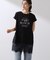 レース切替 ロングTシャツ