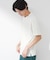 【吸水速乾／UVカット／接触冷感】ミニリップル半袖Tシャツ