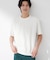 【吸水速乾／UVカット／接触冷感】ミニリップル半袖Tシャツ