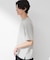 【吸水速乾／UVカット／接触冷感】ミニリップル半袖Tシャツ