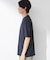 【吸水速乾／UVカット／接触冷感】ミニリップル半袖Tシャツ