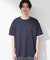 【マシンウォッシャブル】袖レイヤード半袖Tシャツ