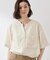 【M-XL/秋始めにちょうどいい】細見え5分袖Wポケットシャツ