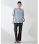 【M-XL/秋始めにちょうどいい】細見え5分袖Wポケットシャツ