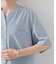 【M-XL/秋始めにちょうどいい】細見え5分袖Wポケットシャツ