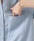 【M-XL/秋始めにちょうどいい】細見え5分袖Wポケットシャツ