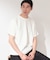【接触冷感／吸水速乾／UVカット】パーフェクテック リンクス柄 半袖Tシャツ