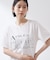 【ひんやり/吸水速乾】ロゴレースカバーリングTシャツ