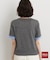 POLO BCS/アーガイル5分袖ニット