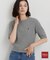 POLO BCS/ケーブル5分袖ニット