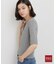 POLO BCS/ケーブル5分袖ニット