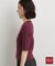 POLO BCS/ケーブル5分袖ニット