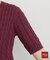 POLO BCS/ケーブル5分袖ニット