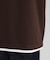 【洗濯機OK】カノコキーネック レイヤード長袖Tシャツ