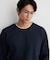 【洗濯機OK】ワッフル レイヤード 長袖Tシャツ