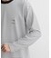【洗濯機OK】リップルボーダー長袖Tシャツ