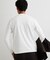 【ジャケットインにおすすめ】ビジネス長袖Tシャツ 洗濯機OK／襟高