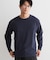 【洗濯機OK】カノコ編み 長袖Tシャツ