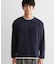 【洗濯機OK】レイヤードモールニットTシャツ