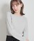 【アンサンブル可】ダイヤ柄ニット