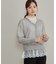 【羽織るだけで華やぐ】レースペプラム付 愛されシアーカーディガン