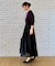 【顔まわり華やぐ・UVカット】スカラ刺繍トップス