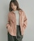 【一枚着でも、羽織ってもOK】起毛ツイルCPOシャツジャケット