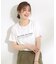 【S-LL/2点セット/体型カバーにも】着回しいろいろ ジレ＋ロゴTシャツ