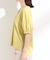 【S-LL/ひんやり/UV】スキッパーネックで女性らしい きれい見えトップス