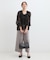 華やかにさをプラスする シアードビー シャーリングブラウス