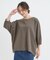【S-LL/7分袖】ゆるシルエットが心地よい ドルマントップス