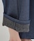 【高レビュー】デニム見え 裏起毛ワイドパンツ