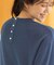 配色ラインニットTシャツ