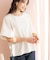 ハシゴレースフレアスリーブＴシャツ