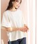 ハシゴレースフレアスリーブＴシャツ