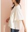 ハシゴレースフレアスリーブＴシャツ