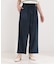 【着丈選べる/セットアップ可】洗濯後しわになりにくい とろみワイドパンツ
