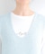 【2点セット/S-LL】ニットベスト＆ロゴTシャツSET