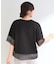【洗濯機可/体型カバー/S-LL】レース使いがポイント デザインTシャツ