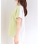 【体型カバー/S-LL】インせず着られる 前後素材切替Tシャツ