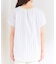 【体型カバー/S-LL】インせず着られる 前後素材切替Tシャツ
