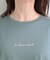 【汗じみ防止/S-LL/体型カバー/洗濯機可】汗じみが気になりにくい 大人の刺繍ロゴTシャツ